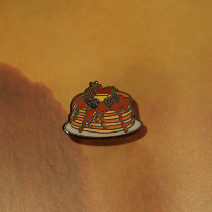 Pancakes Enamel Pin